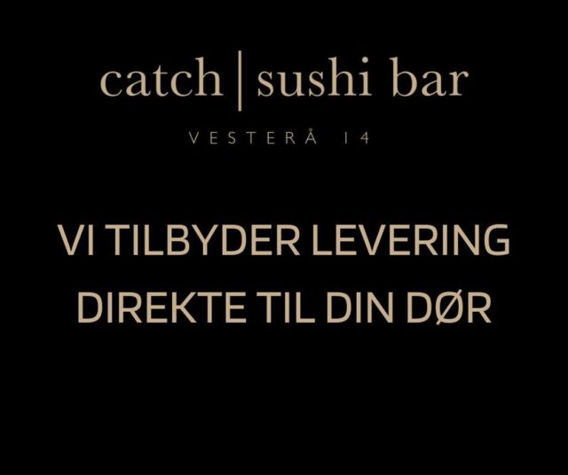 🥳 VI TILBYDER LEVERING DIREKTE TIL DIN DØR 🥳

Yes, du læste rigtigt 😉 Du kan pr. dags dato bestille dine favoritmenuer og mere gennem VORES hjemmeside og der leveres direkte til dig 😍

God weekend 🥰

#catchsushibar #sushi #nigiri #maki #foodporn #aalborg #bar #cocktails #cocktail #allyoucaneat #sushifestival #takeaway #food #yummy #delicious #giftcard #giveaway #gift #wine #wineanddine #new #newin #cocktails #vibes #catering #event #delivery #levering
